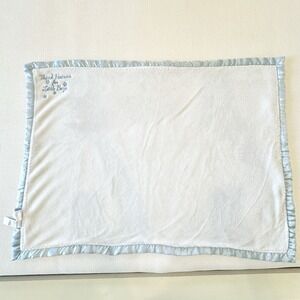 Thank Heaven For Little Boys Baby Blanket Satin Trim Plush Little Me 2018 Stars